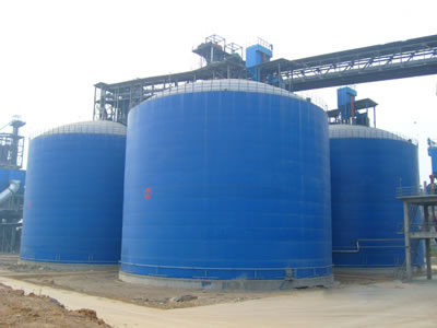 喀喇沁水泥钢板库改造